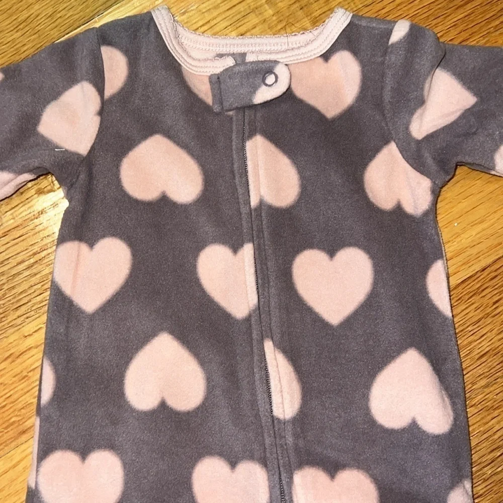 Baby Girl Carter’s Fleece Onesie
